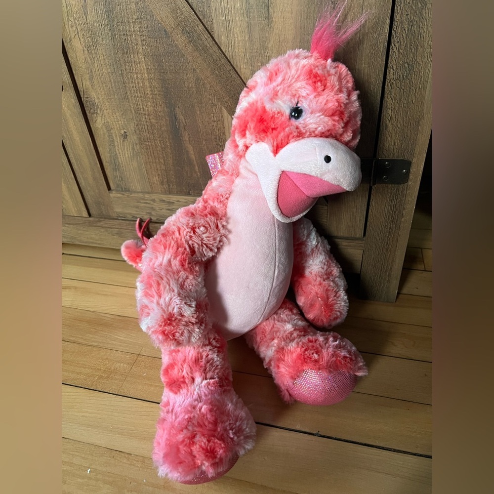 Build-A-Bear Pink Stegosaurus Dino plush‎ stuffed animal